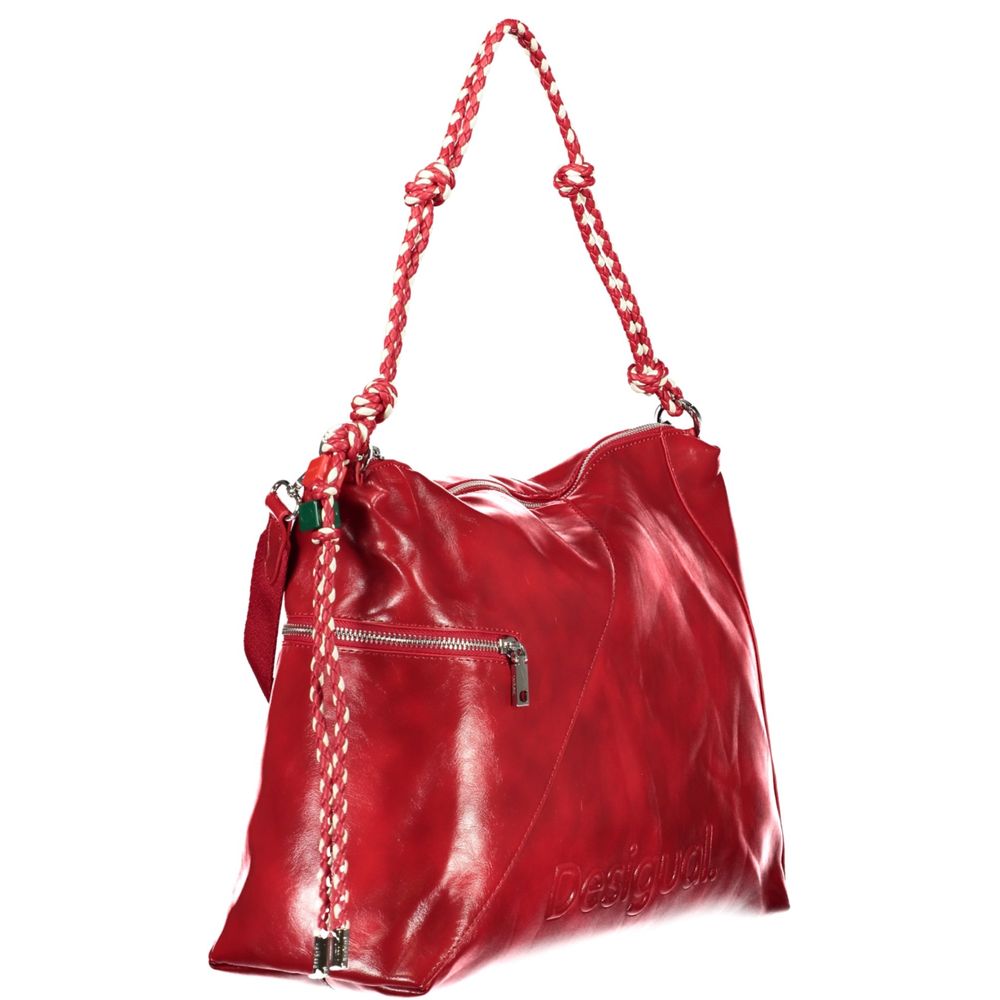 Desigual Women's Red Polyurethane Handbag