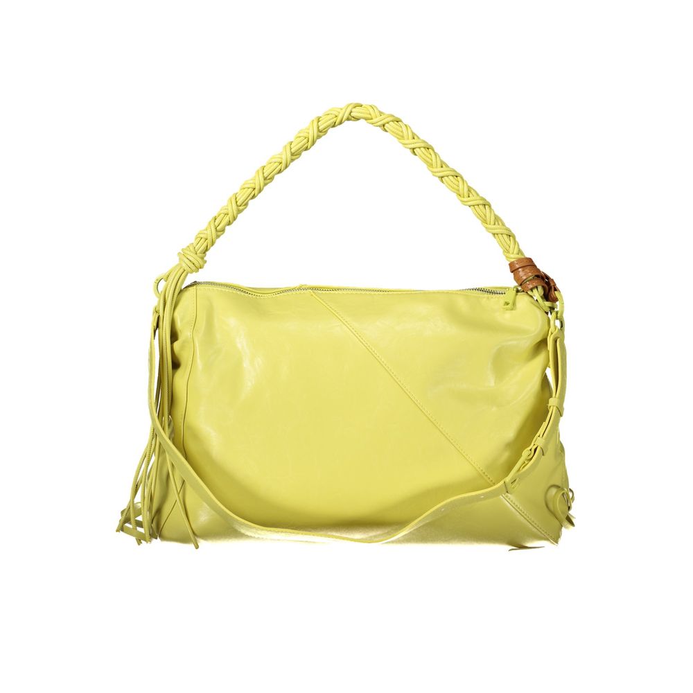 Desigual Gelbe Handtasche aus Polyethylen