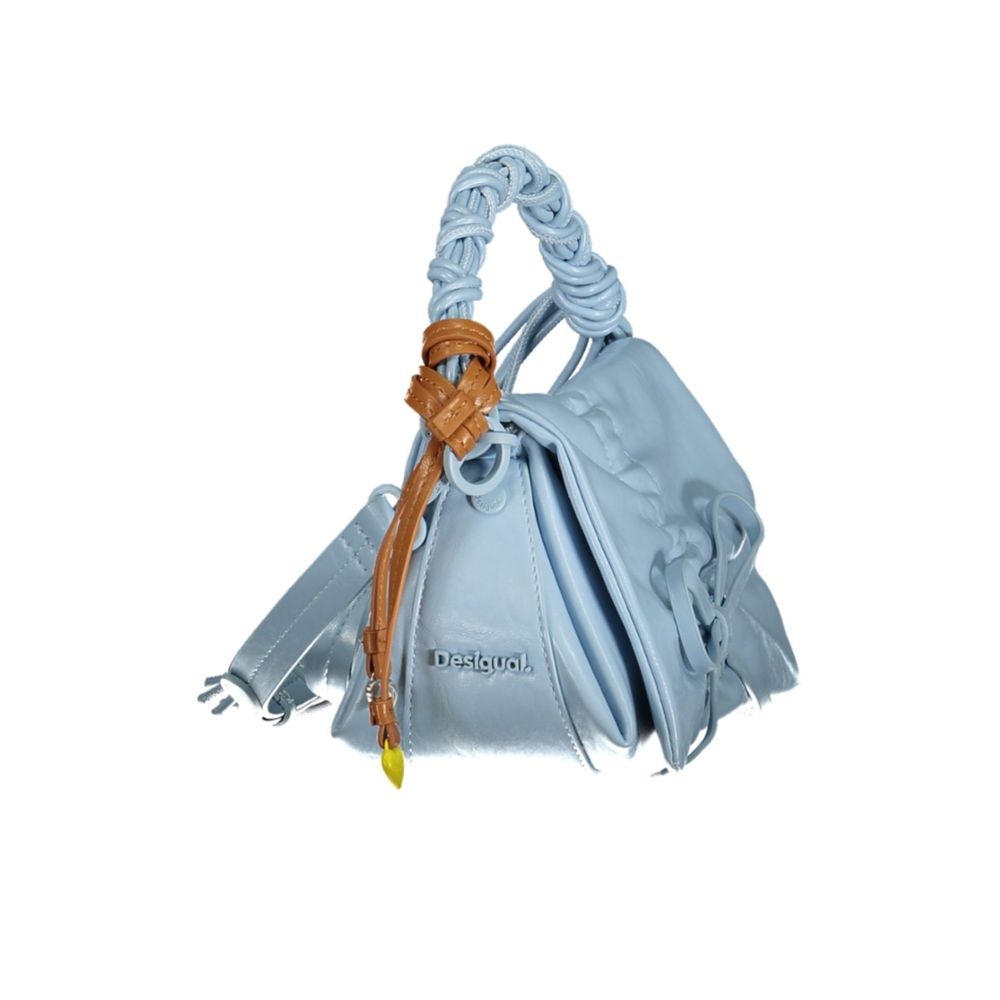 Desigual Azzurro Polyurethan Mini-Tasche für Damen