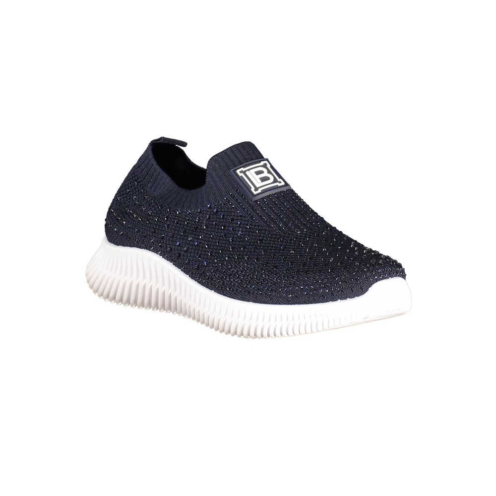 Laura Biagiotti Blaue Sportschuhe aus Polyester