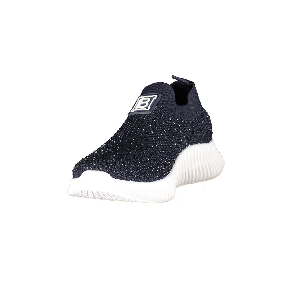 Laura Biagiotti Blaue Sportschuhe aus Polyester