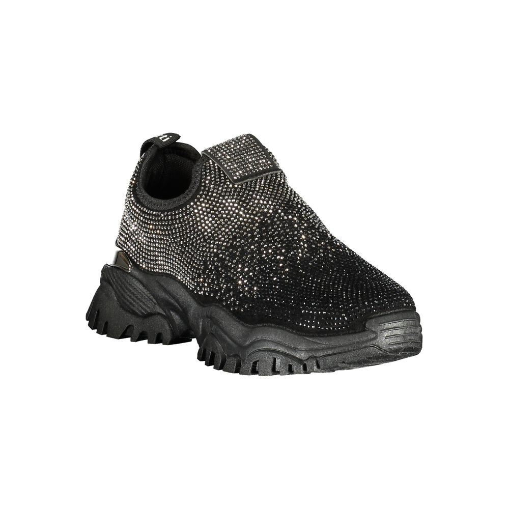 Laura Biagiotti Schwarze Sneaker aus Polyester