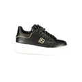 Laura Biagiotti Schwarze Sneaker aus Polyester