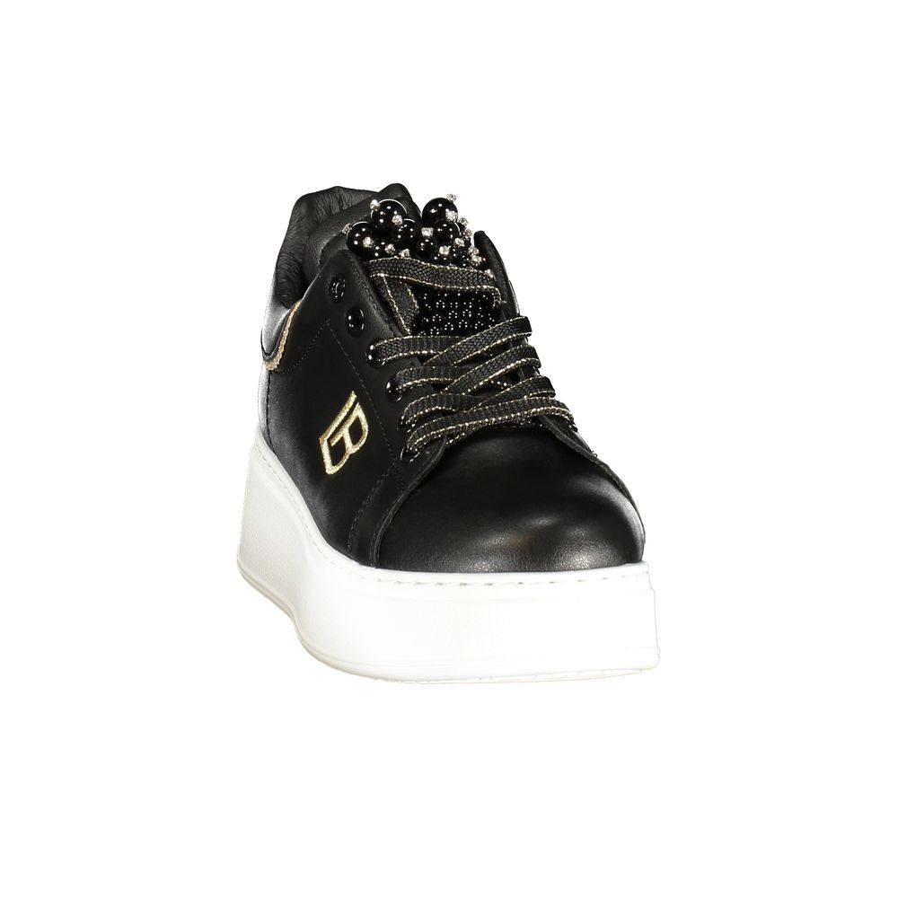 Laura Biagiotti Schwarze Sneaker aus Polyester