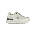 Laura Biagiotti Women's White Polyurethane Sneakers