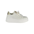 Laura Biagiotti Women's White Polyurethane Sneakers