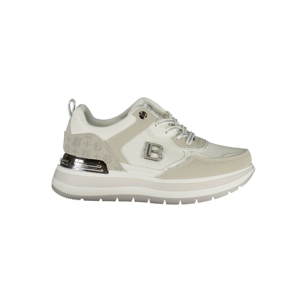 Laura Biagiotti Bianco Poliuretano Donna Sneaker