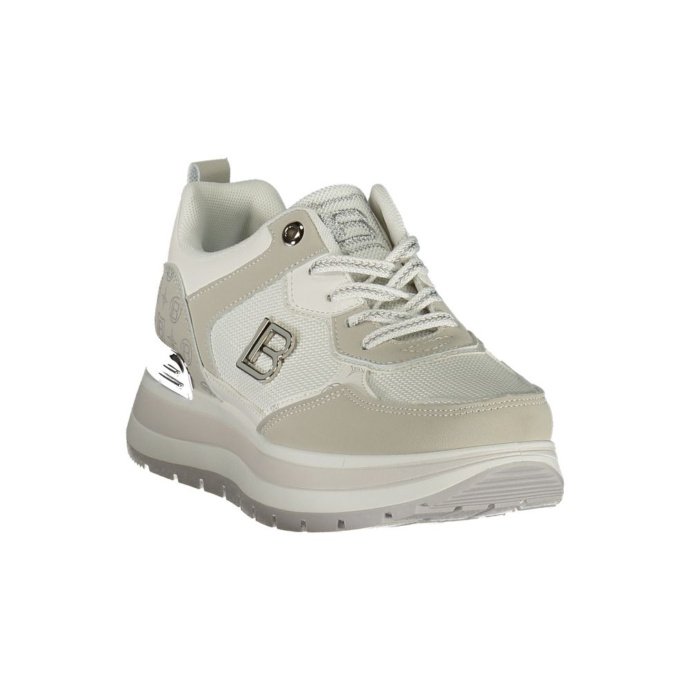 Laura Biagiotti Bianco Poliuretano Donna Sneaker