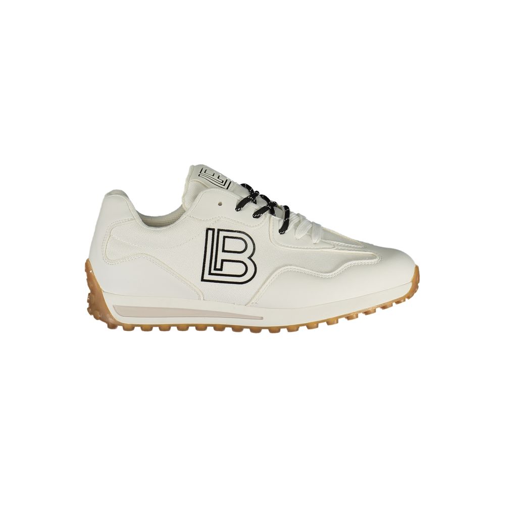 Laura Biagiotti Women's White Polyester Sneakers