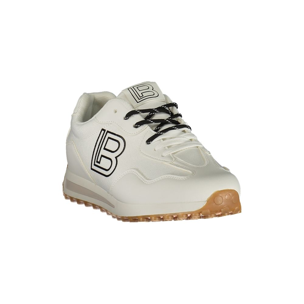 Laura Biagiotti Women's White Polyester Sneakers