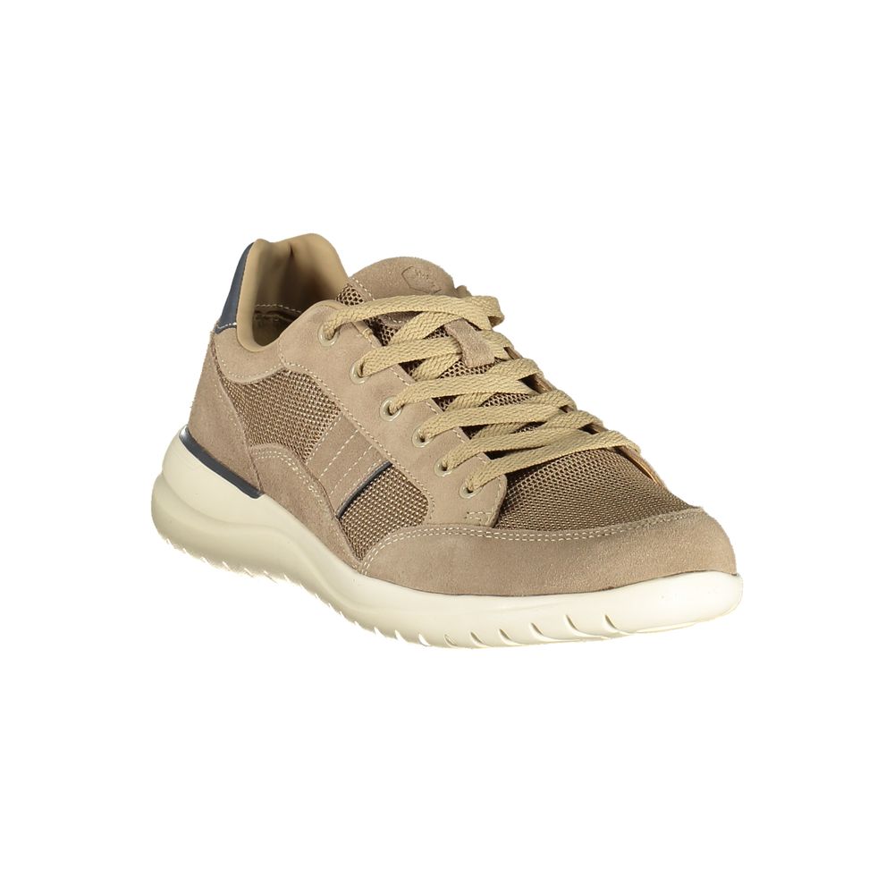 Lumberjack Men's Beige Polyurethane Sneakers