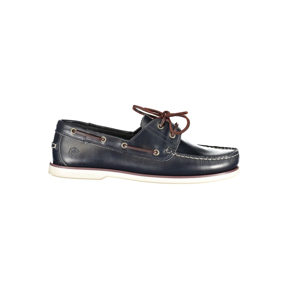 Lumberjack Men's Blue Leather Classic Shoe