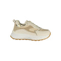 Laura Biagiotti Damen-Sneaker aus beigem Polyurethan