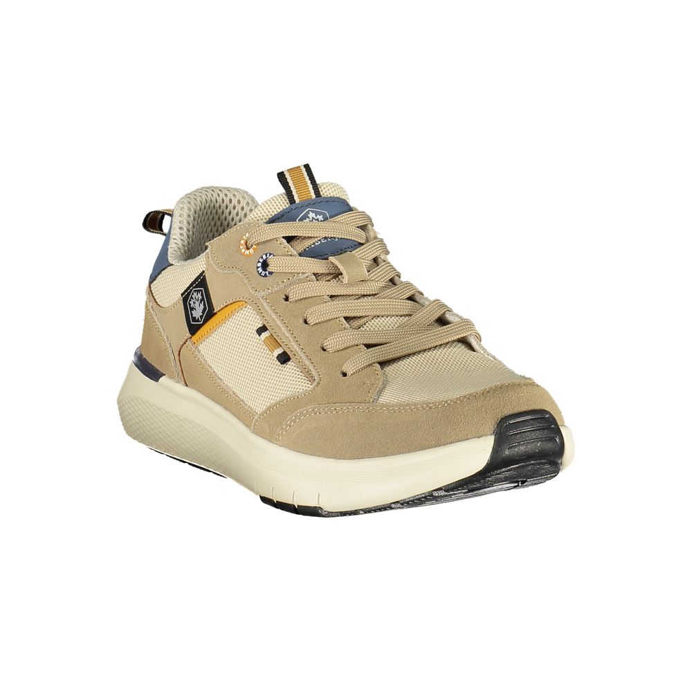 Lumberjack Men's Beige Polyester Sneakers