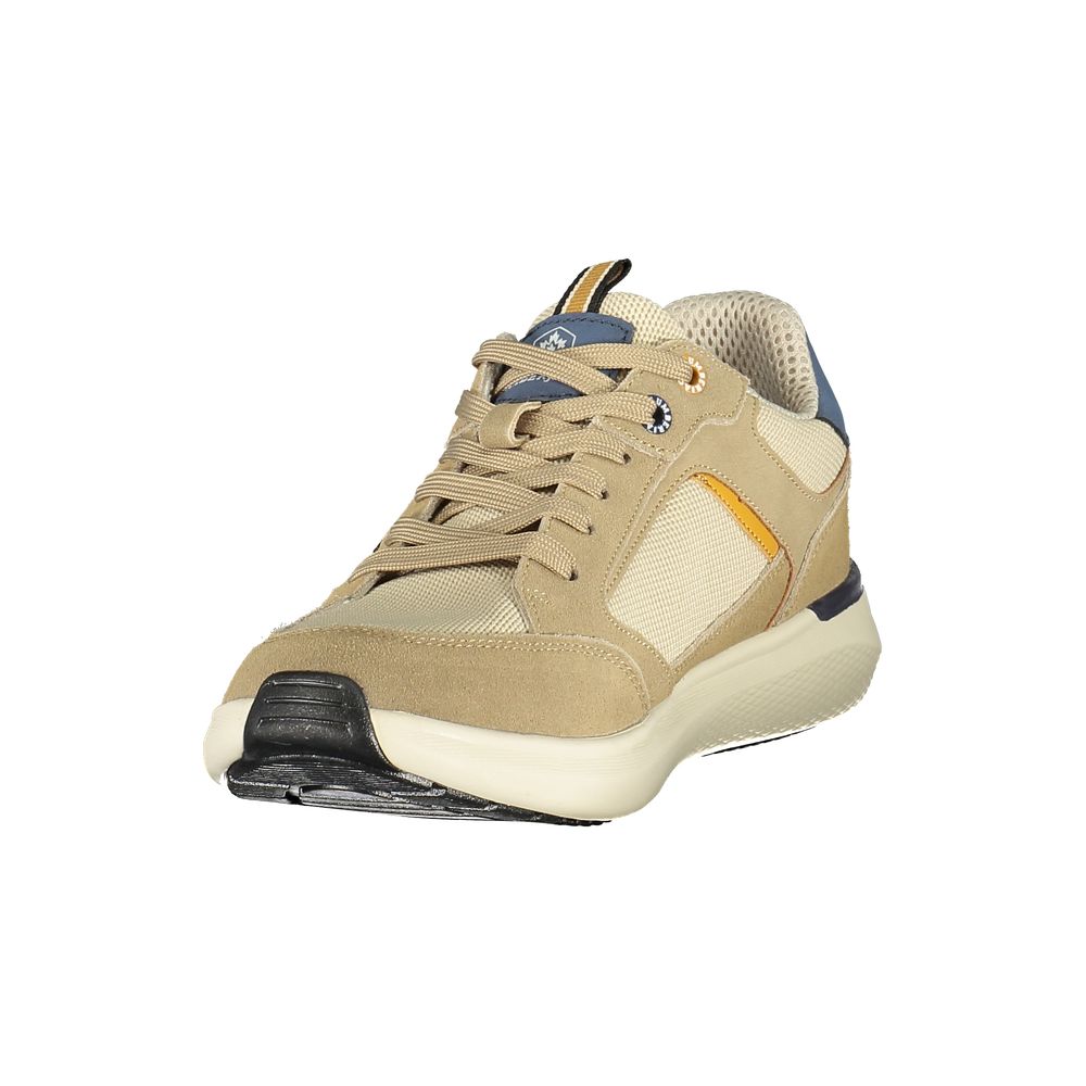 Lumberjack Men's Beige Polyester Sneakers