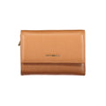 Coccinelle Marrone Leder Damen Geldbörse