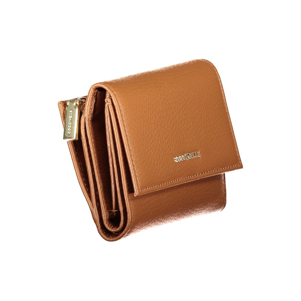 Coccinelle Marrone Leder Damen Geldbörse
