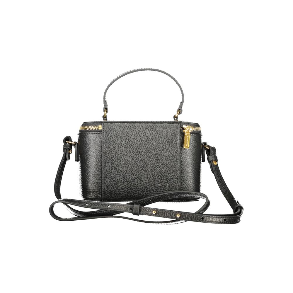 Coccinelle Schwarze Leder Damentasche