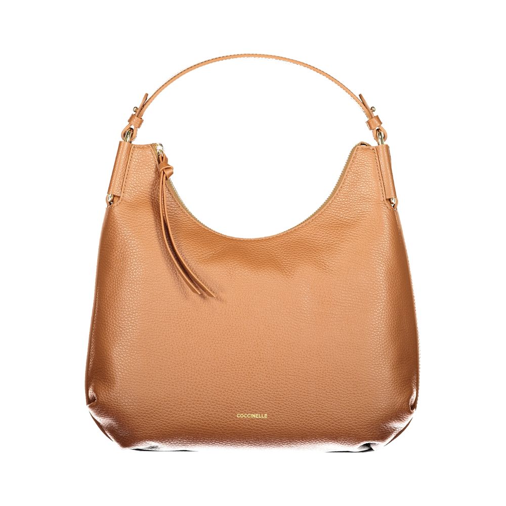 Coccinelle Braune Leder Damentasche