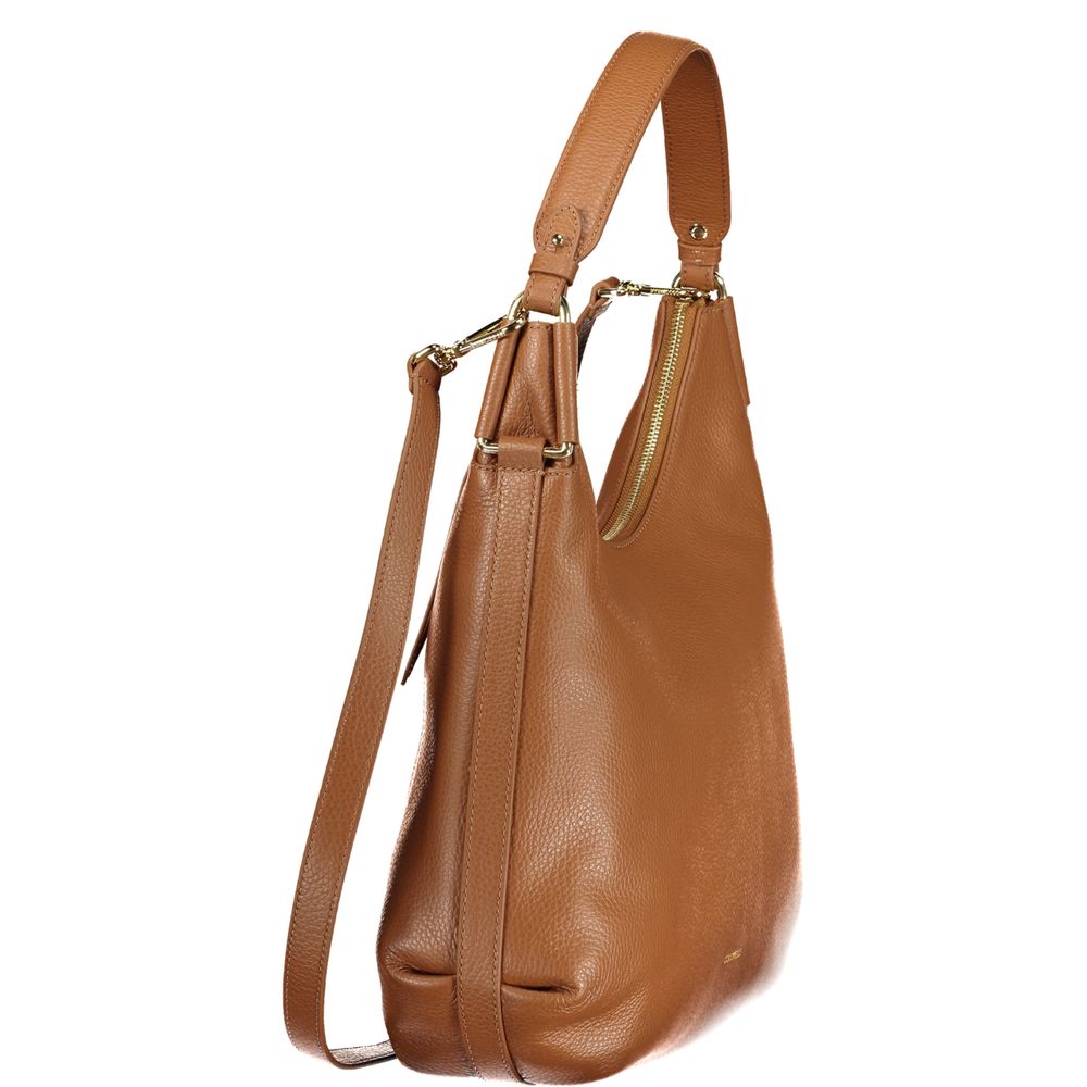 Coccinelle Women's Handbag in Maroon Leather