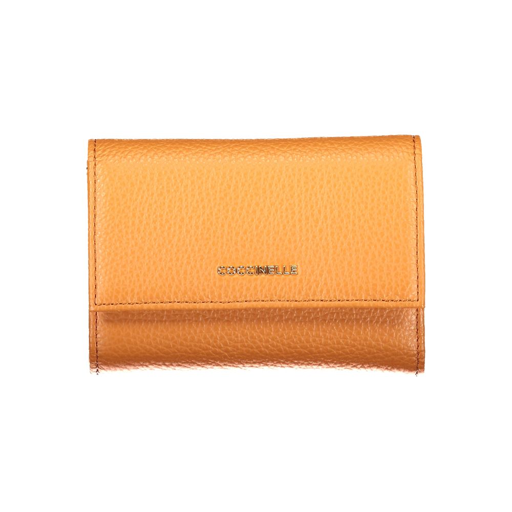 Coccinelle Orange Leather Women's Wallet