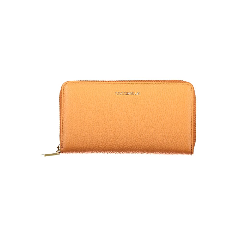 Coccinelle Arancione Leder Damen Geldbörse