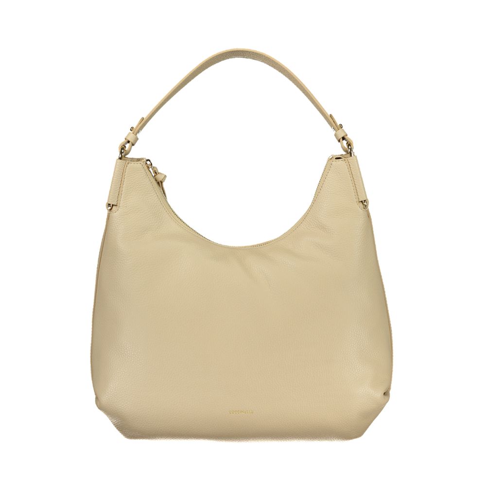Coccinelle Beige Leder Damentasche