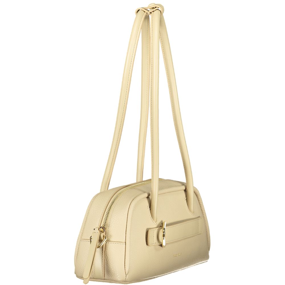 Coccinelle Women's Beige Leather Handbag