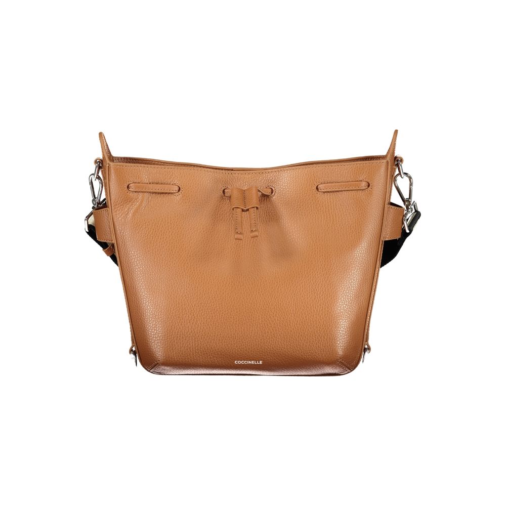 Coccinelle Braune Lederhandtasche