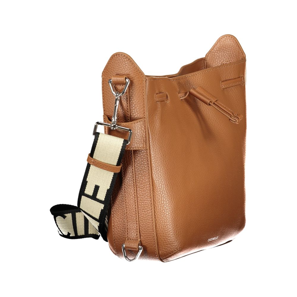 Coccinelle Braune Lederhandtasche