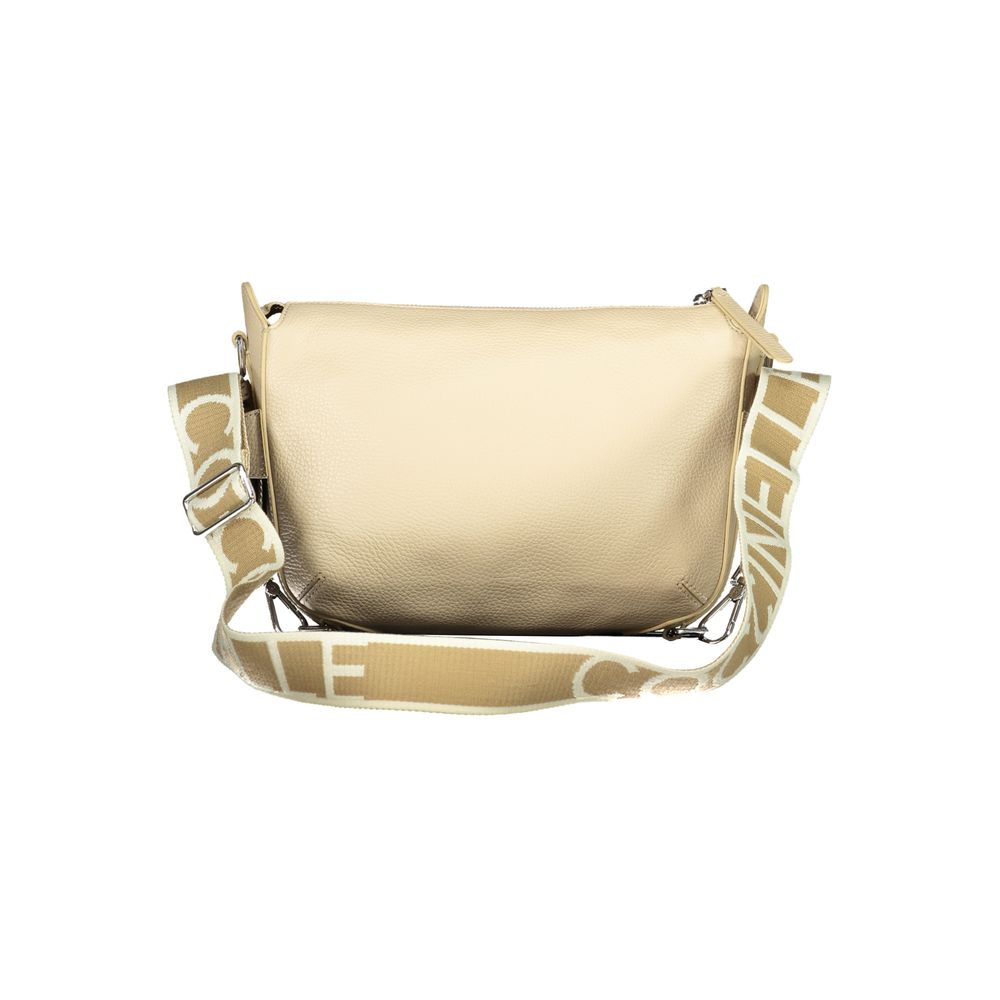 Coccinelle Beige Leather Women's Handbag