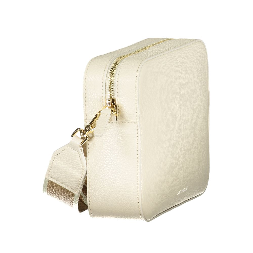 Coccinelle Weiße Lederhandtasche