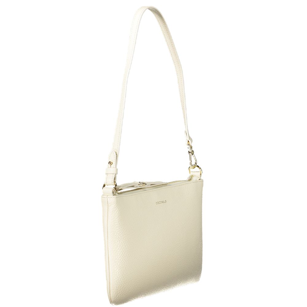 Coccinelle Bianco Pelle Damen Handtasche