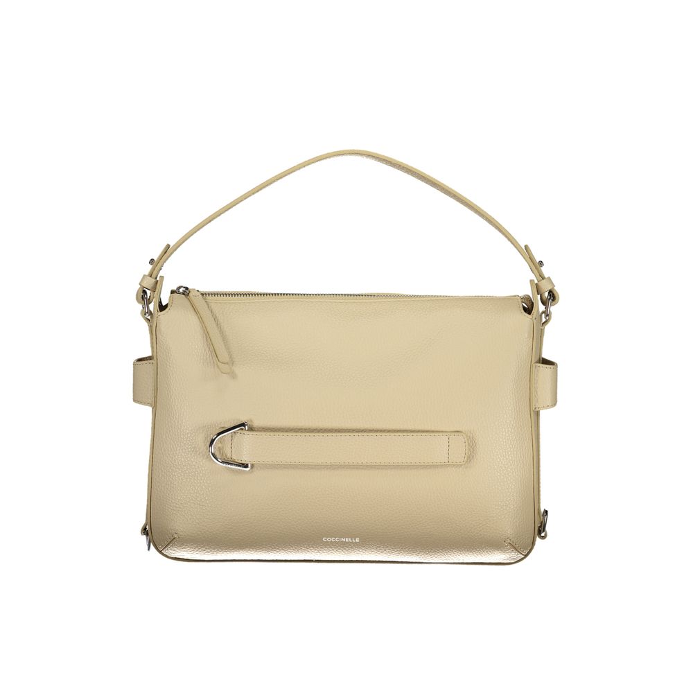 Coccinelle Beige Leder Damentasche