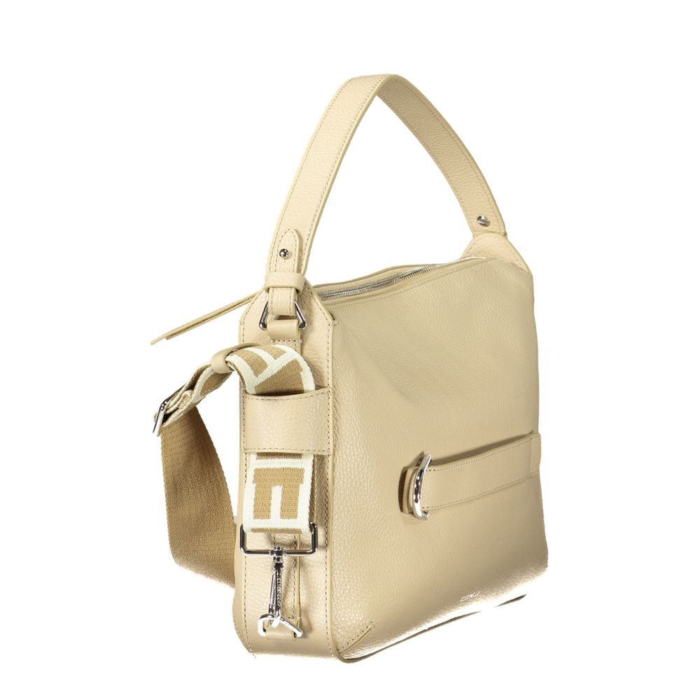 Coccinelle Beige Leder Damentasche