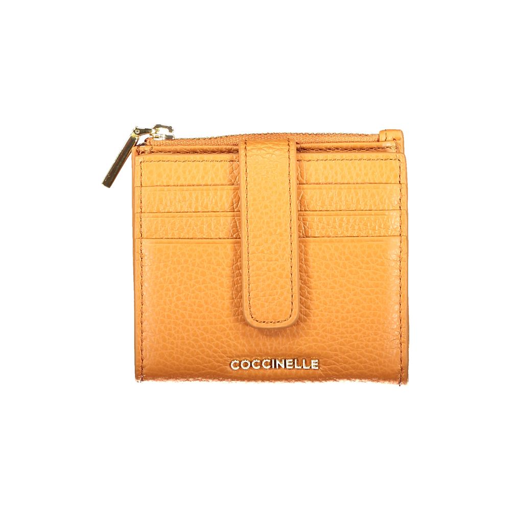 Coccinelle Orange Leather Women's Wallet
