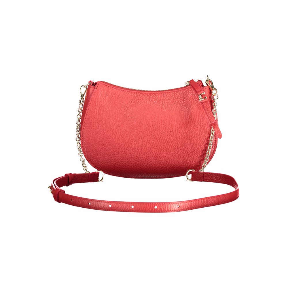 Coccinelle Rote Lederhandtasche