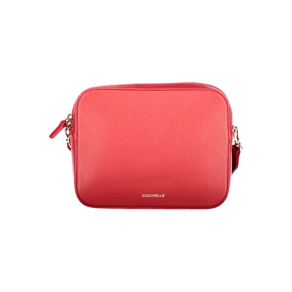 Coccinelle Rosso Leder Damentasche