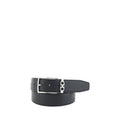 Ferragamo Schwarzer Kalbsleder Bos Taurus Regular Gürtel