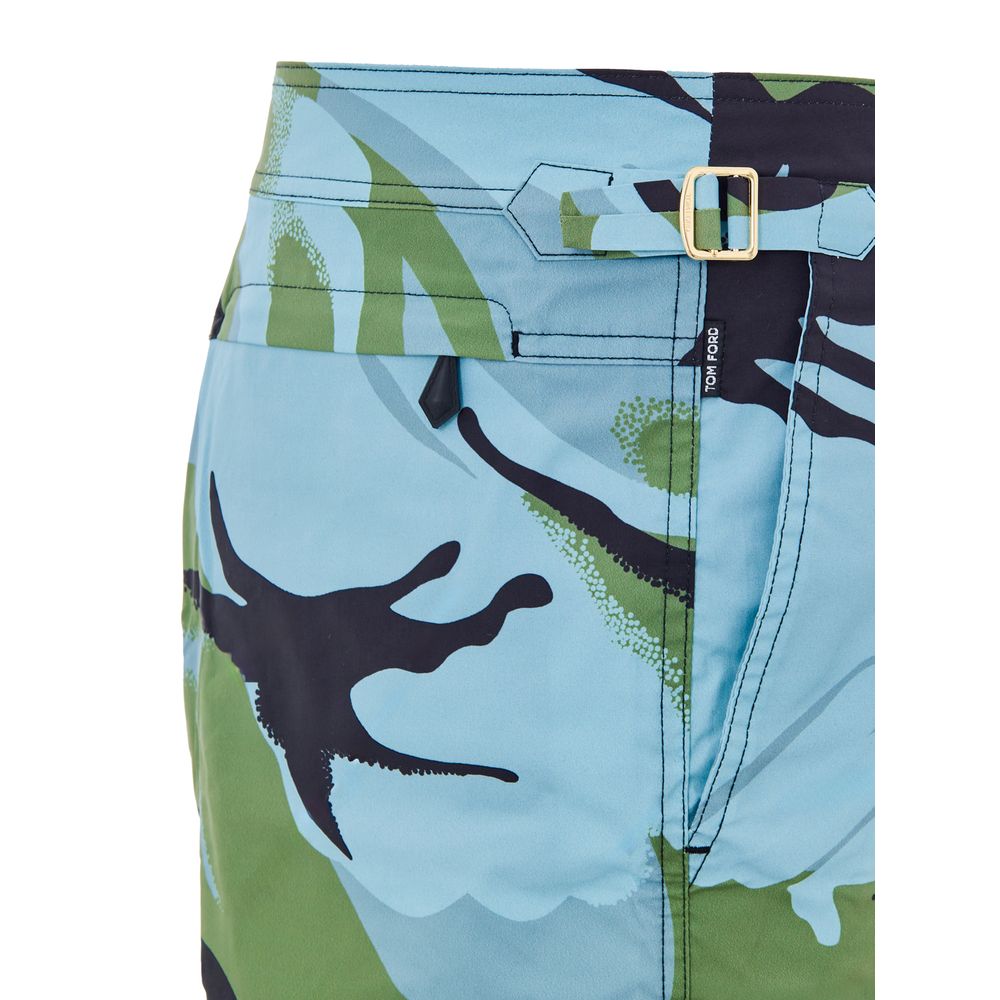 Tom Ford Badeshorts aus Polyamid in Multicolor