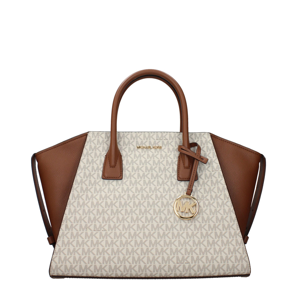 Michael Kors Beige Stoff-Handtasche
