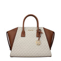 Michael Kors Beige Stoff-Handtasche