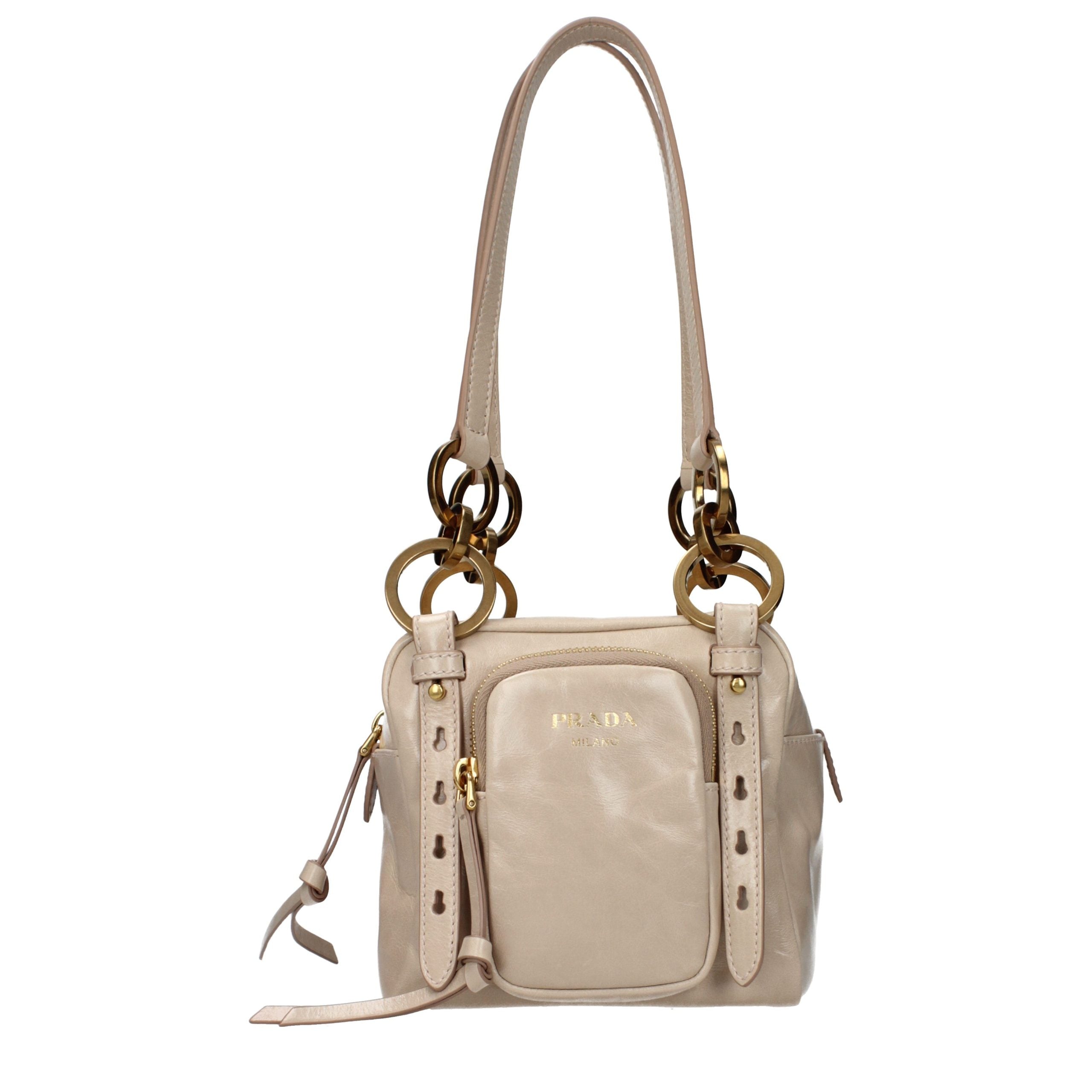 Prada Schultertasche aus pinkfarbenem Leder