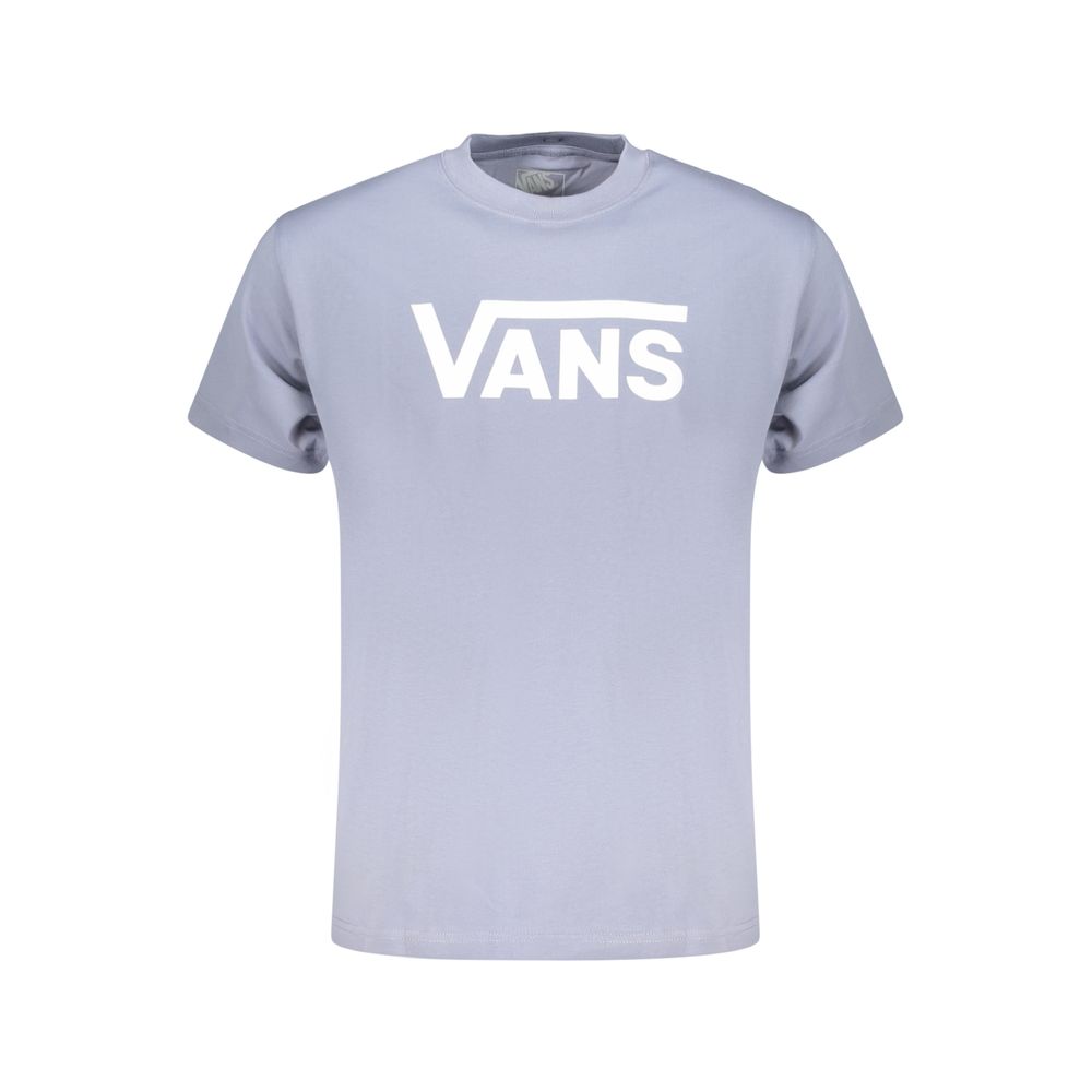 Men's Vans Azzurro Cotton T-Shirt