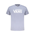 Men's Vans Azzurro Cotton T-Shirt