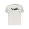 Vans White Cotton T-Shirt for Men
