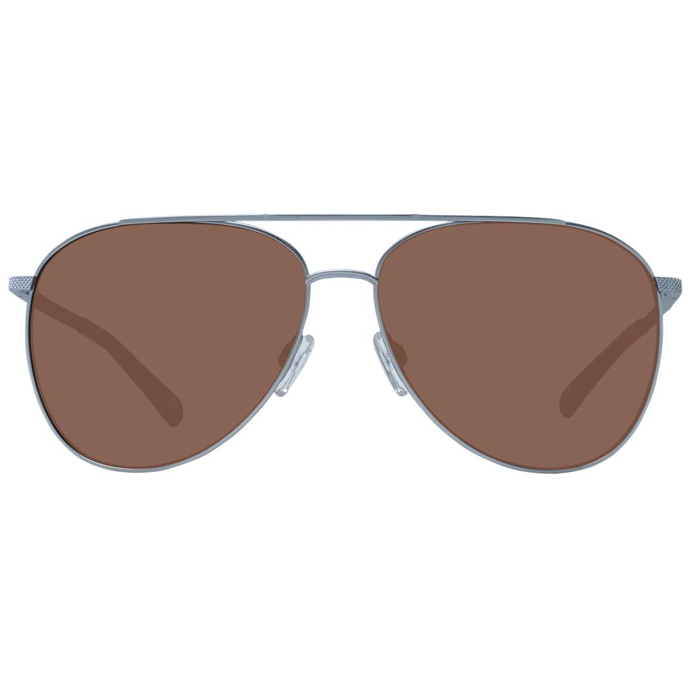 Ted Baker Sonnenbrille aus Edelstahl in Silber