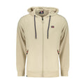 Norway 1963 Beige Baumwoll-Kapuzenpullover für Herren