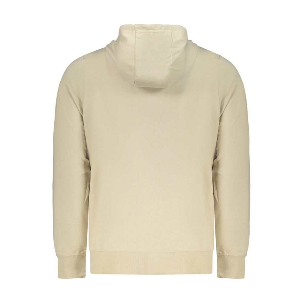 Norway 1963 Beige Baumwoll-Kapuzenpullover für Herren