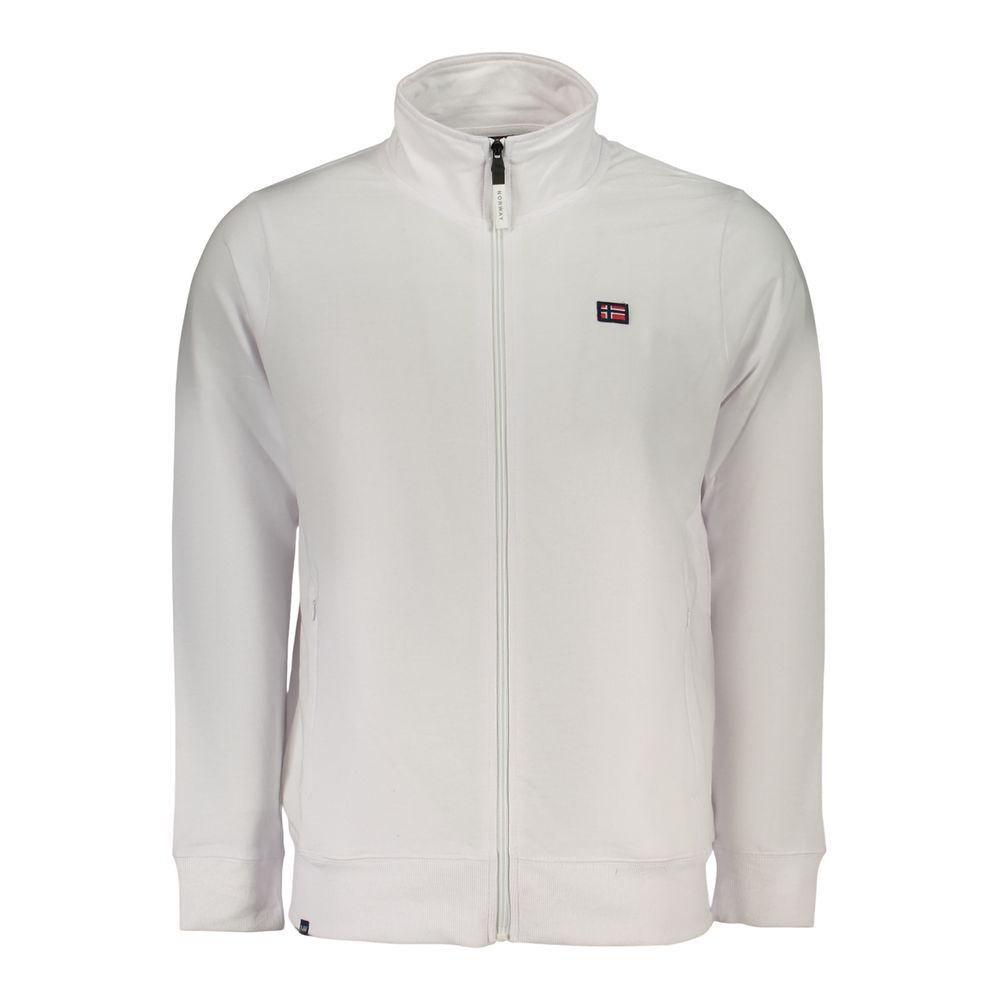 Norway 1963 Bianco Baumwoll-Sweatshirt für Herren